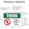 Signmission Safety Culture Sign, 5 in Width, Vinyl Decal, Rectangle OS-2PACK-TS-D-35-L-11796 - alternate 5